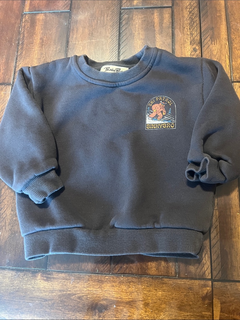 BinkyBro charcoal sweatshirt